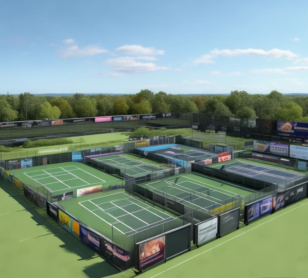 网球场广告规划方案图纸
